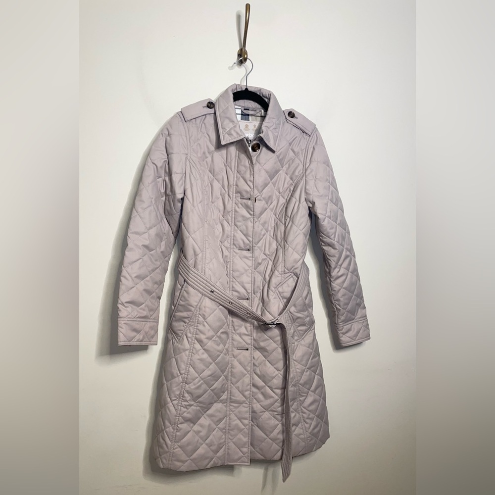 Barbour Rosalind Quilted Belted Trench Coat - Picture 8 of 10